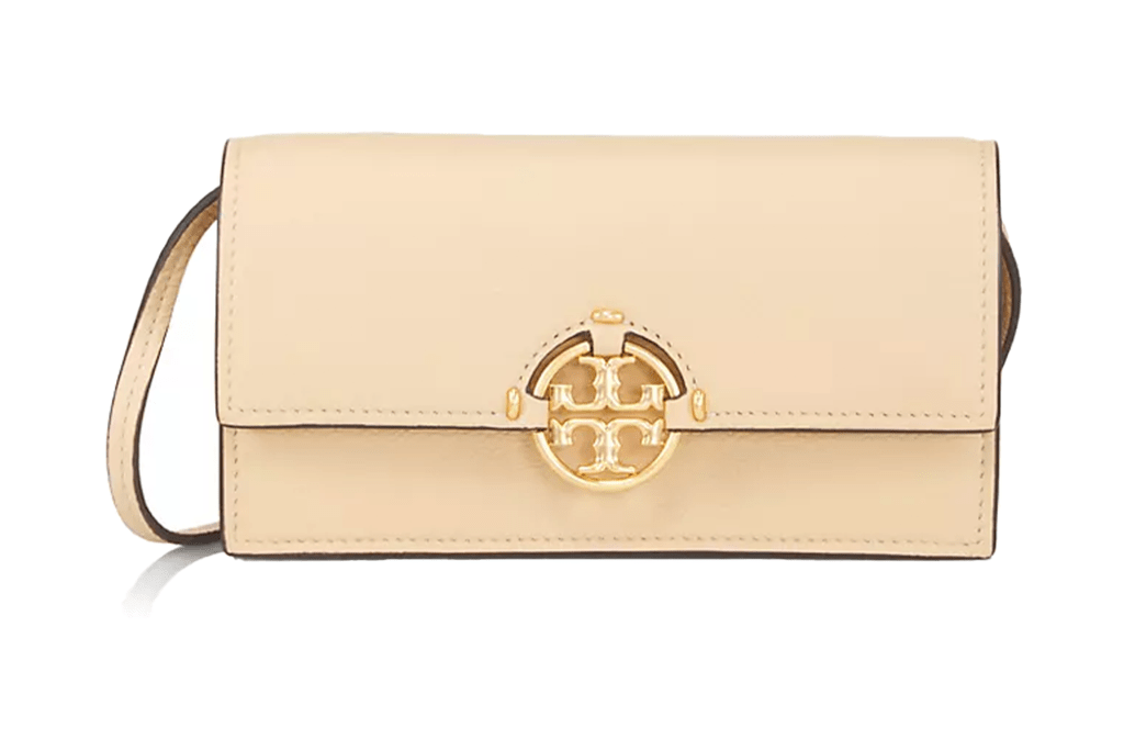 Tory Burch Miller Pebbled Leather Crossbody Bag