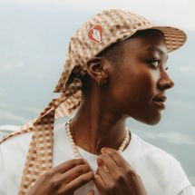 Shrimps + Rapha Ponytail Cap