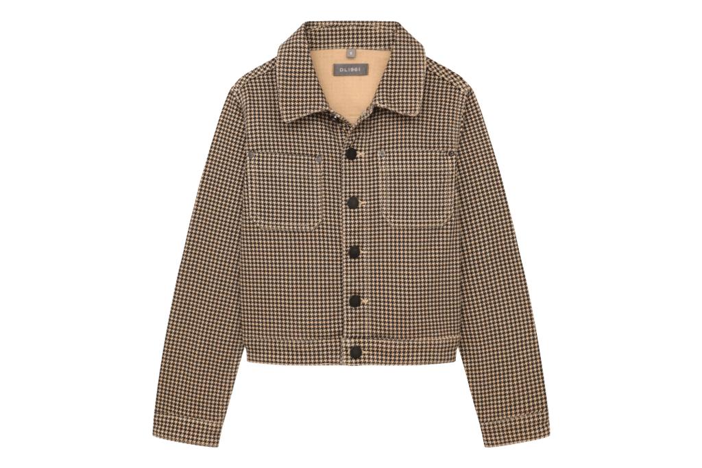 DL1961 Kids' Manning Houndstooth Jacket