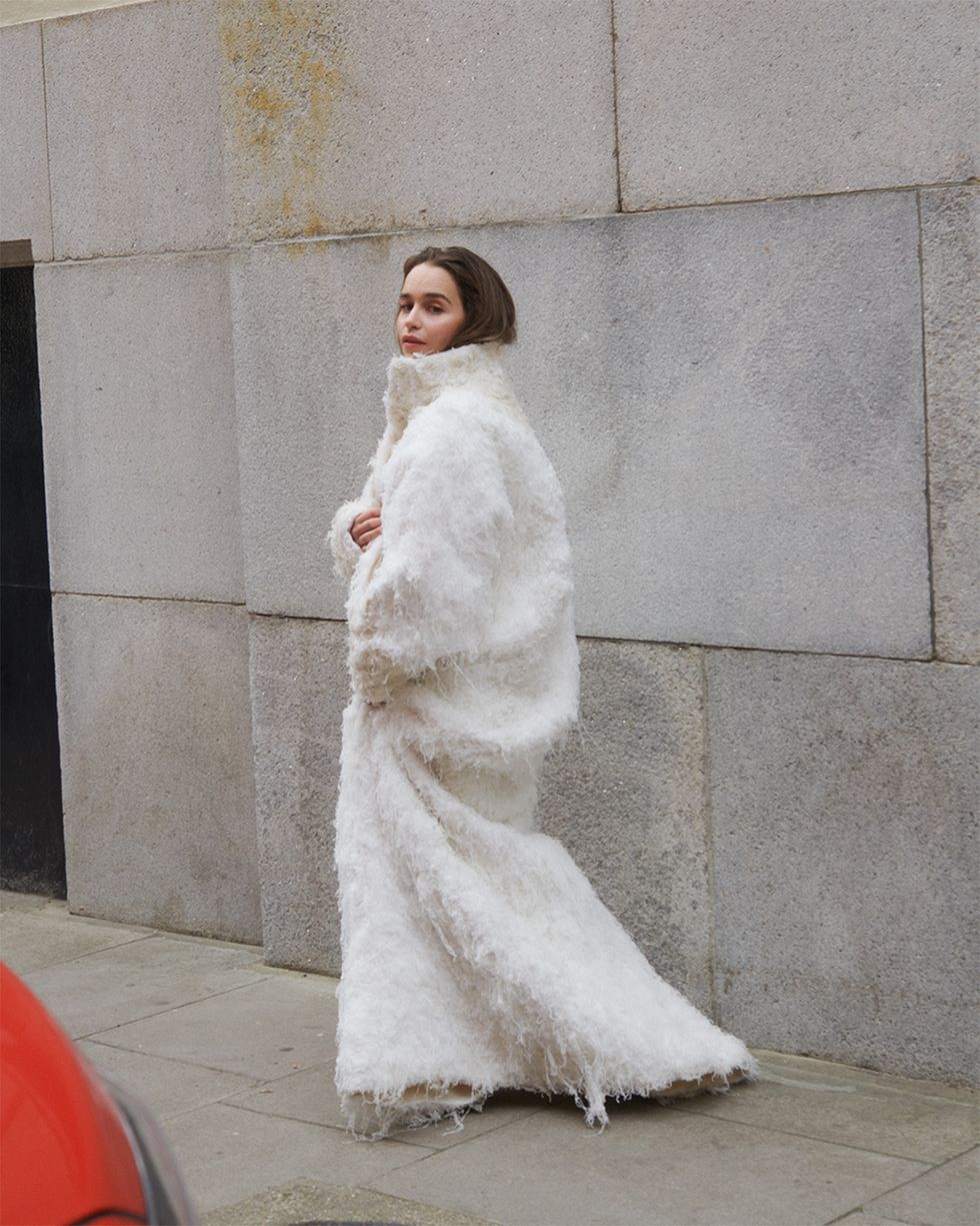 a person in a white dress