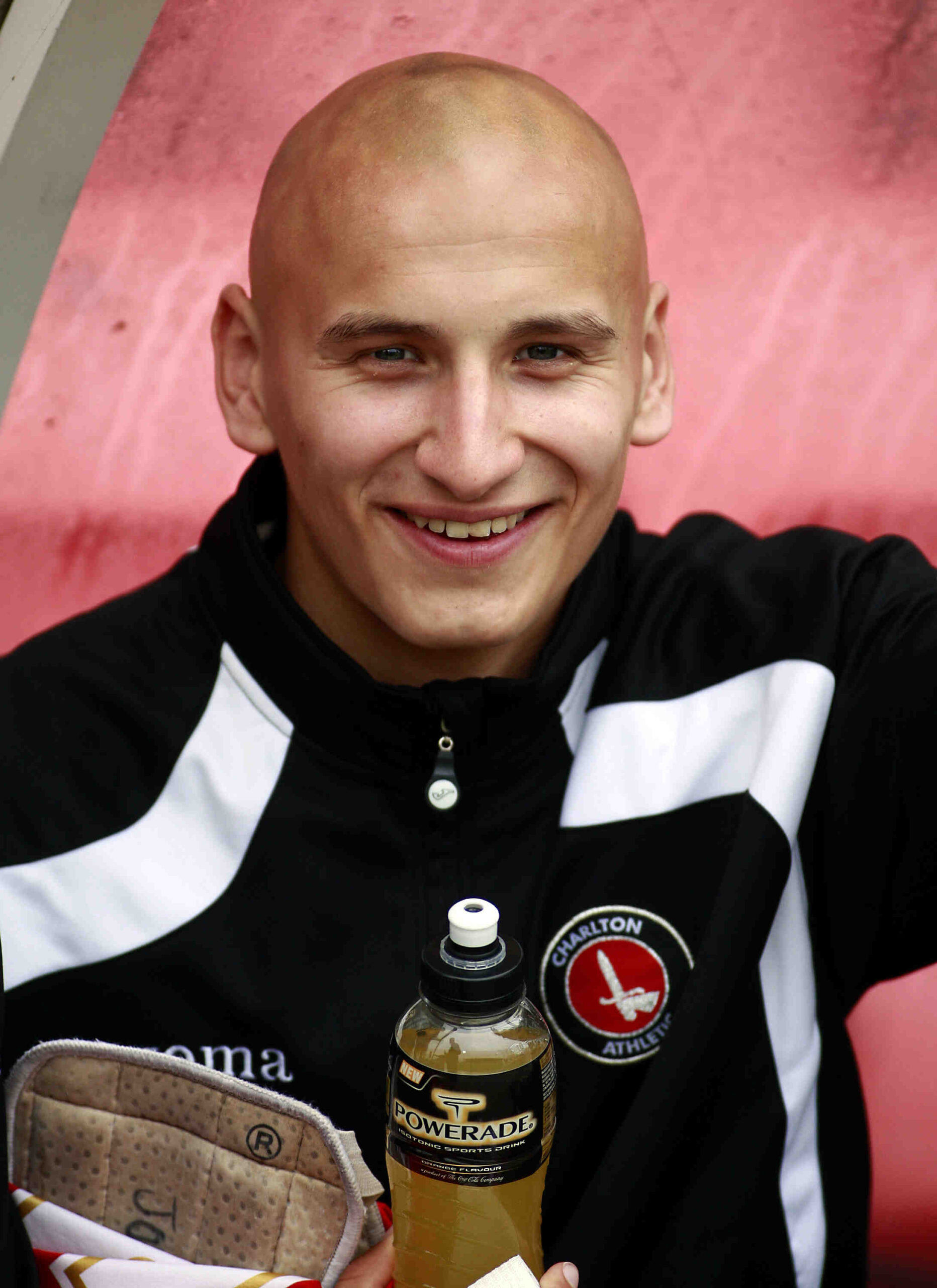 The midfielder started his career at Charlton Athletic