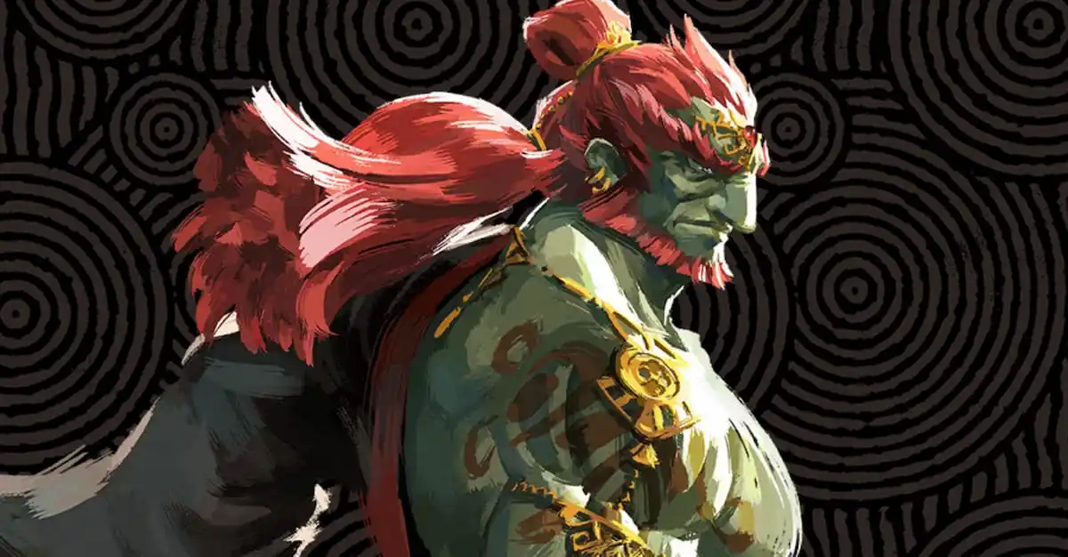 Ganondorf's key art from The Legend of Zelda: Tears of the Kingdom