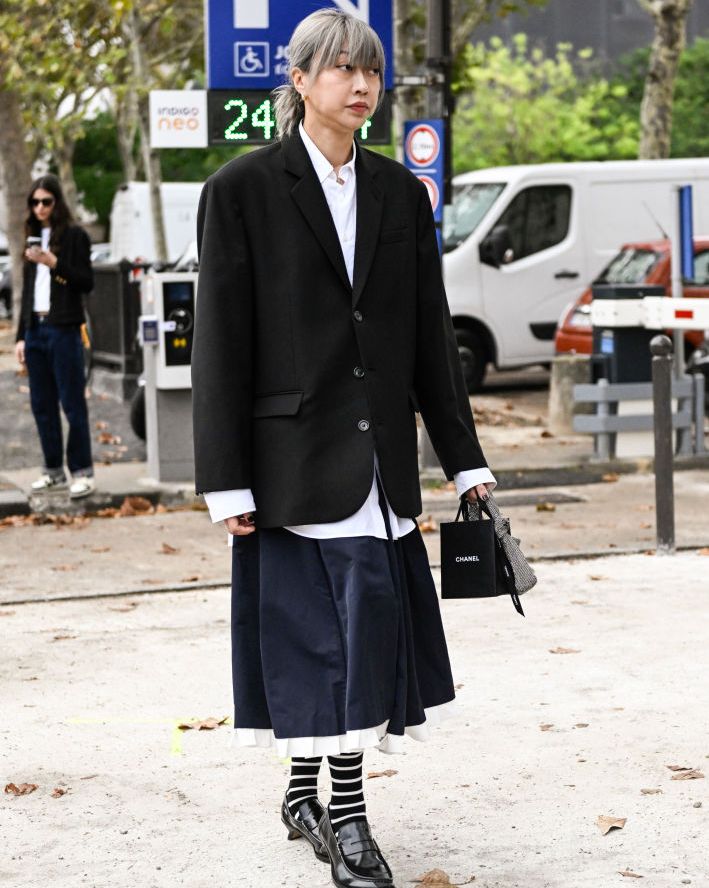 street style paris fashion week womenswear springsummer 2024 day nine