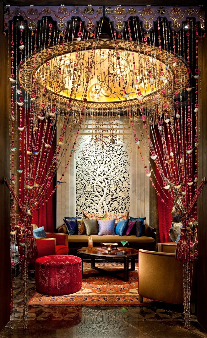 The Salon de Ning India room at The Peninsula Hotel