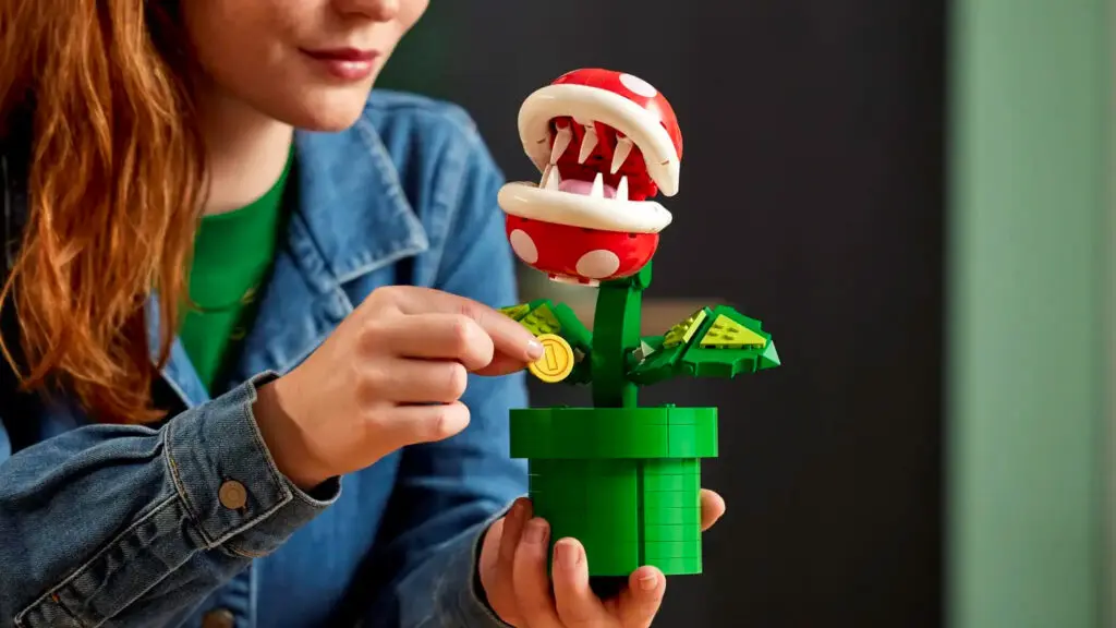 The Lego Super Mario Piranha Plant set.