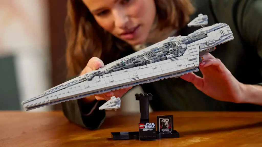 The Lego Star Wars Executor Super Star Destroyer set.