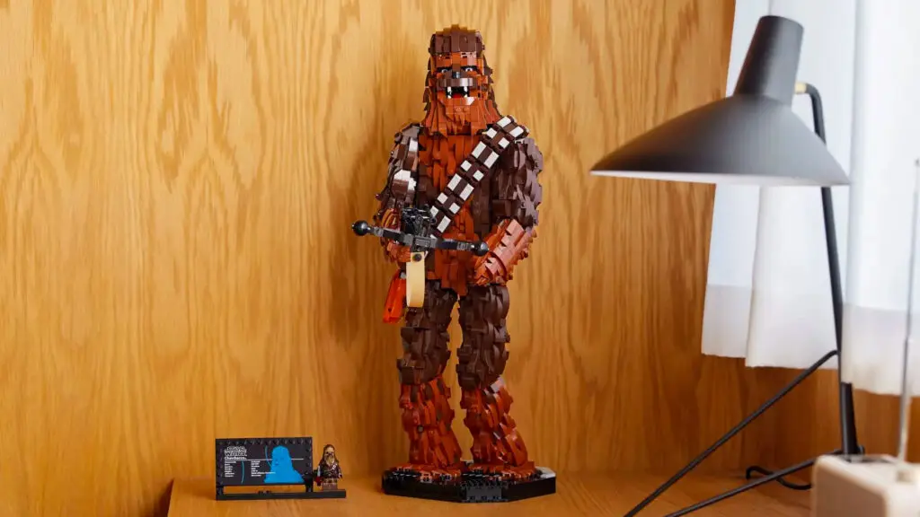 The Lego Star Wars Chewbacca set.