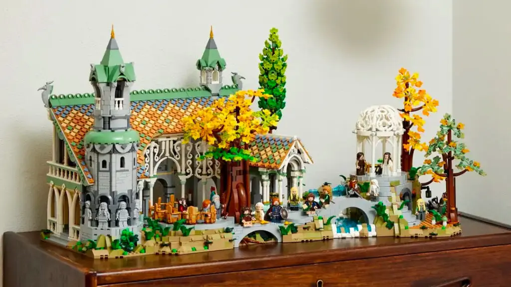 The Lego The Lord of the Rings Rivendell set.