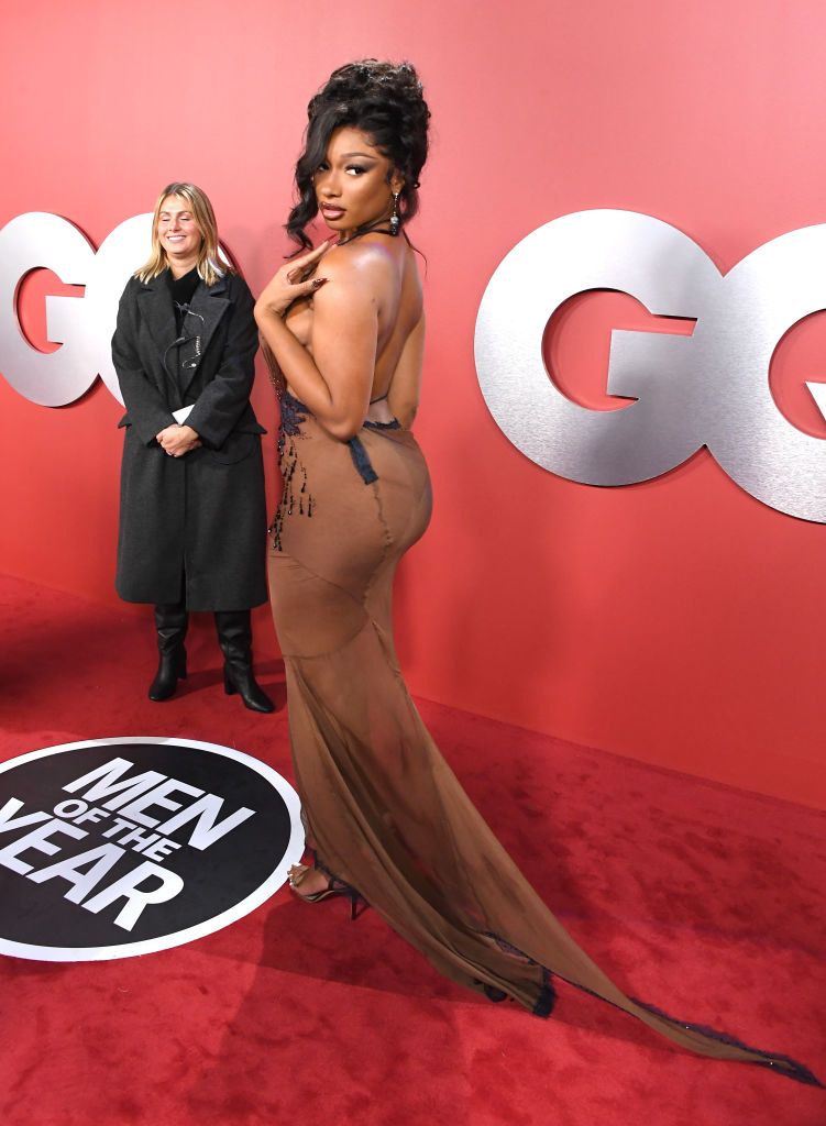 megan thee stallion gq men of the year party 2023