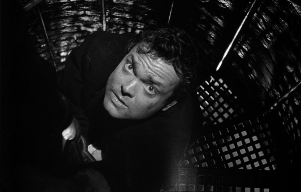 Orson Welles as Harry Lime in The Third Man