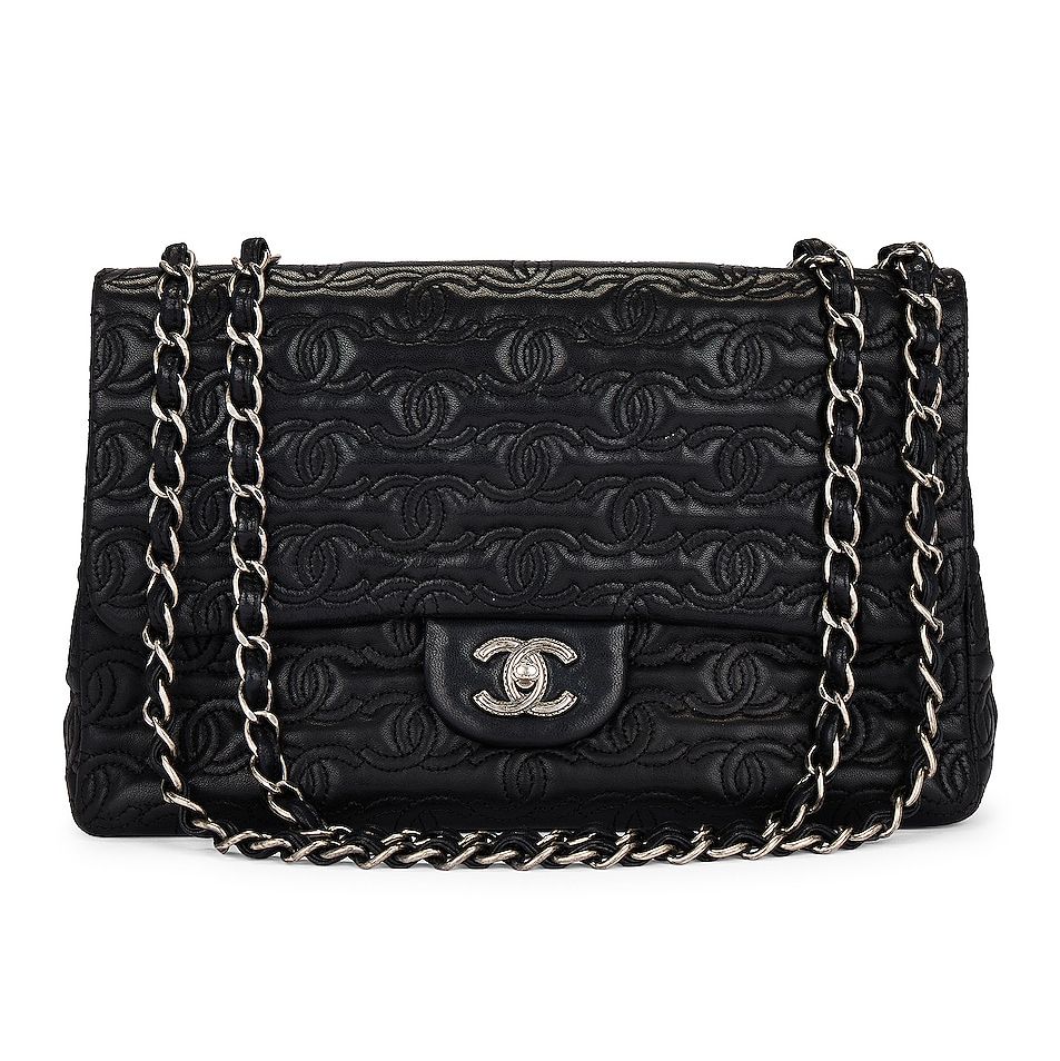 FWRD Renew 2014 Embroidery Jumbo Classic Flap Bag