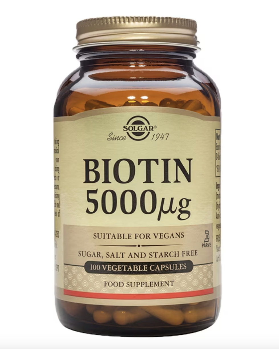 Biotin 5000µg 100 Capsules