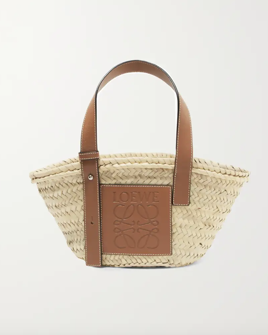 Small Woven Raffia Tote