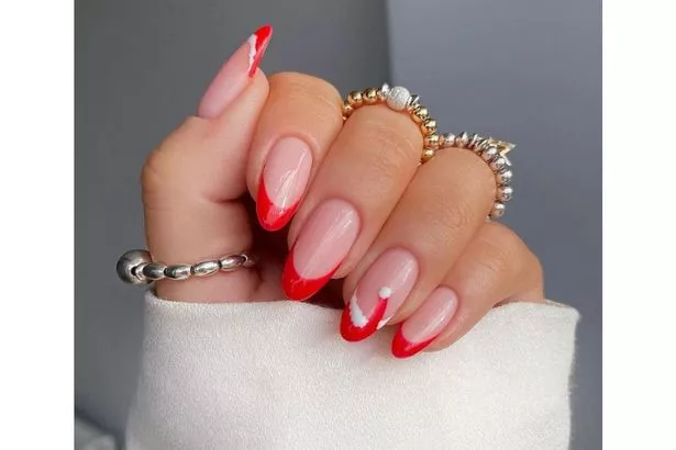 If your nails are on break but you still fancy a Santa-inspired nail do, press-ons are your best friends