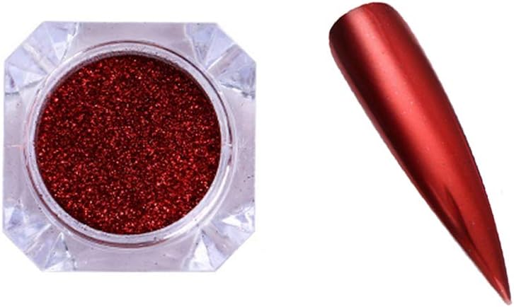 Vonrui Mirror Nail Art Glitter Powder Red