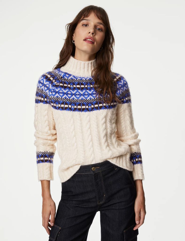 M&S Fairisle jumper