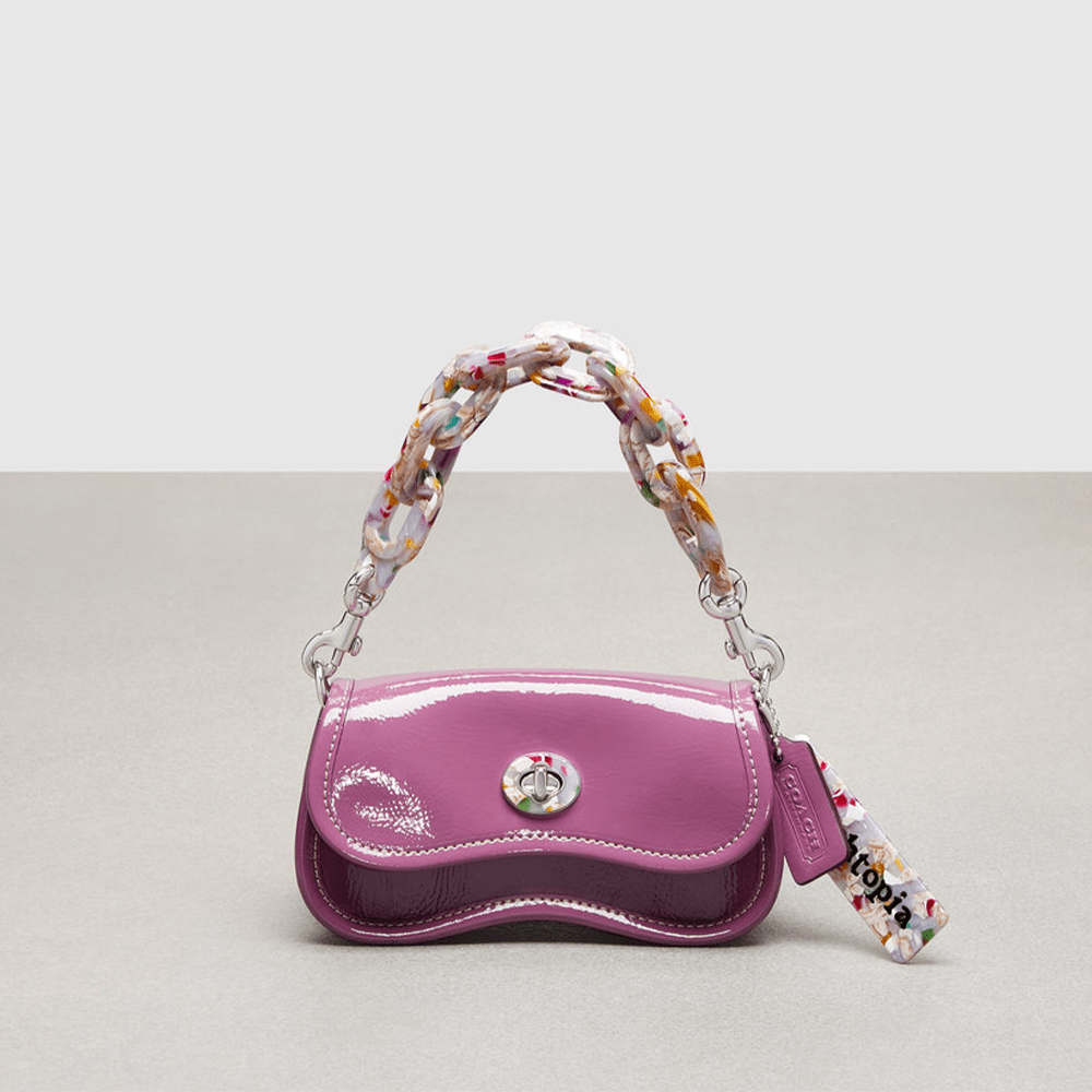 Coachtopia's New Wavy Dinky Handbags Are Party-Ready Purses