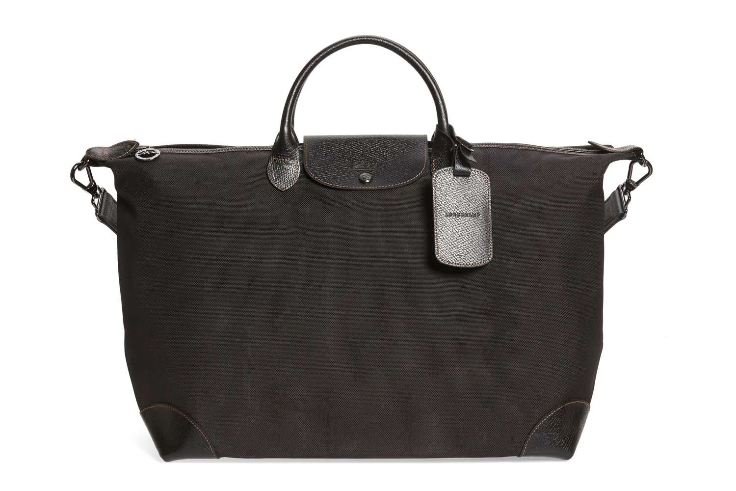 Nordstrom Longchamp Boxford Canvas & Leather Travel Bag