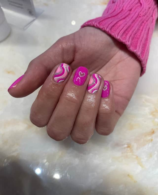 NationalWorld reporter Rochelle Barrand had a signature gel manicure with elevated and elegant nail art at Townhouse nail salon in Leeds. Photo by Rochelle Barrand.