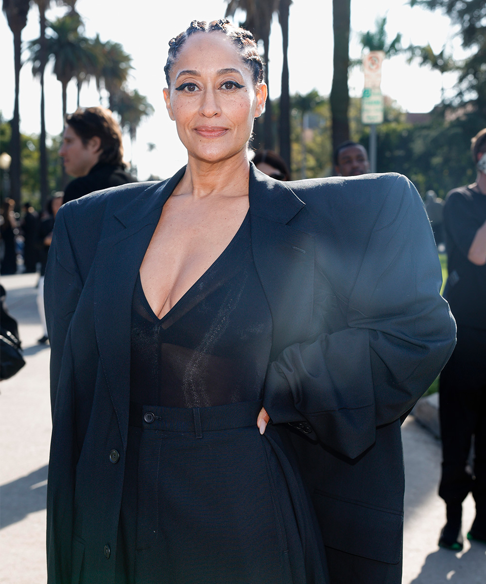 Tracee Ellis Ross attends the Balenciaga Fall 24 Show