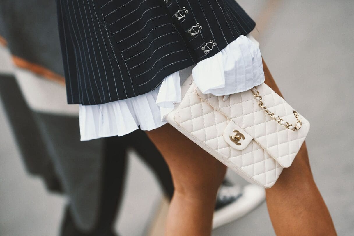 chanel cream bag