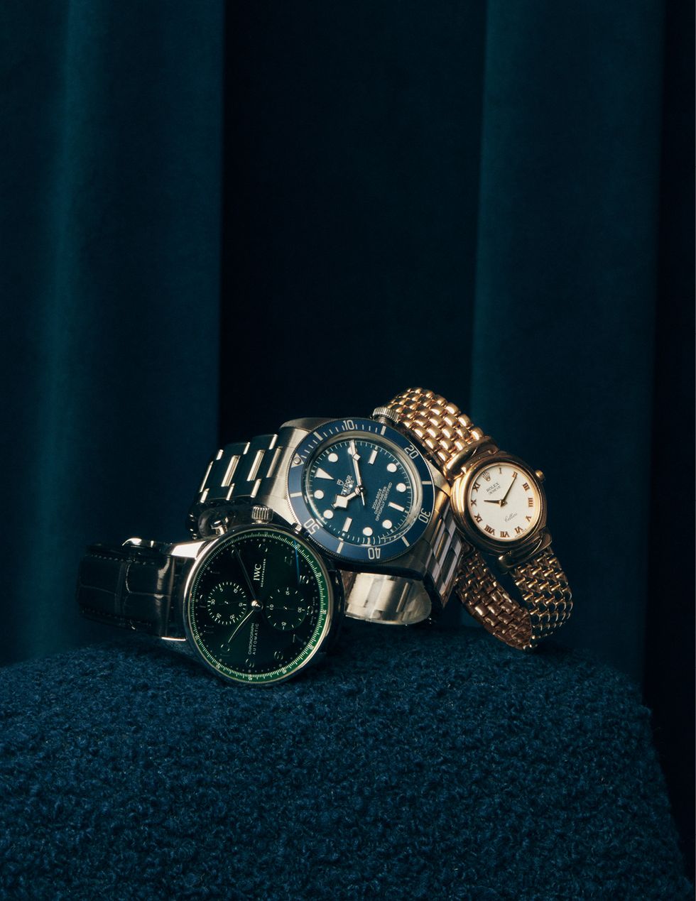 a group of watches