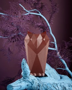 A chocolate owl from Le Chocolat Alain Ducasse