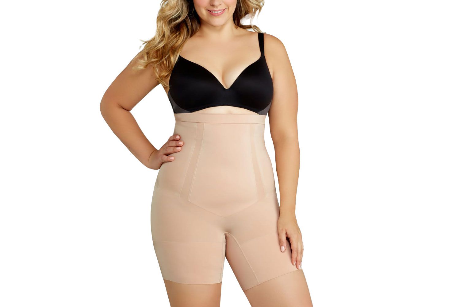 Spanx Oncore Plus Size High-Waisted Mid-Thigh Short 