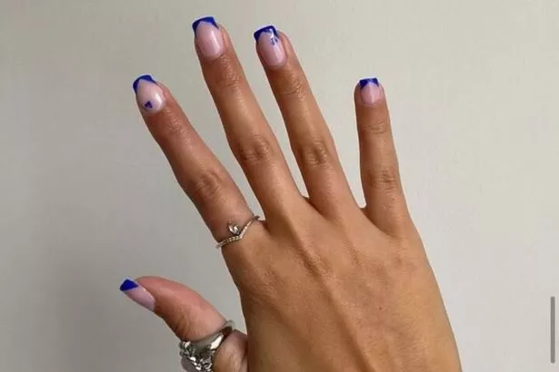 Go for a Valentine's inspired design in a trending colour instead