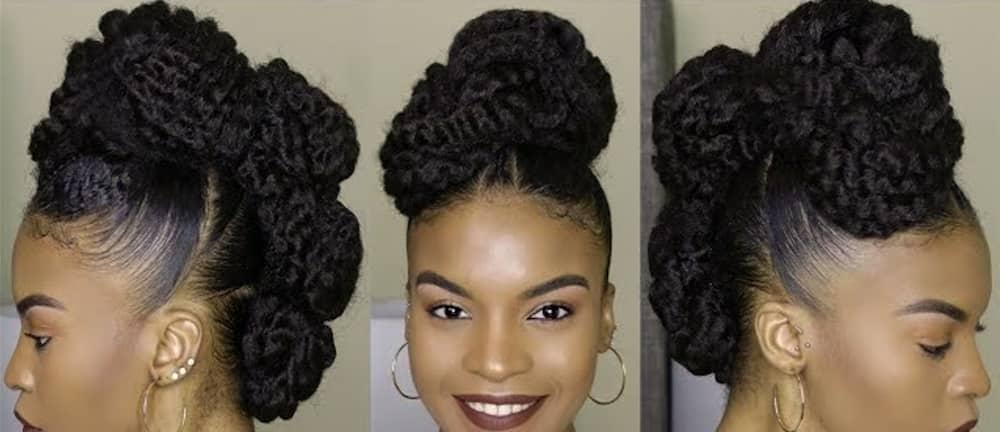 easy hairstyles for natural hair