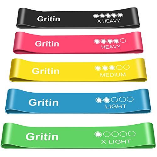 Gritin Resistance Bands (Set of 5)