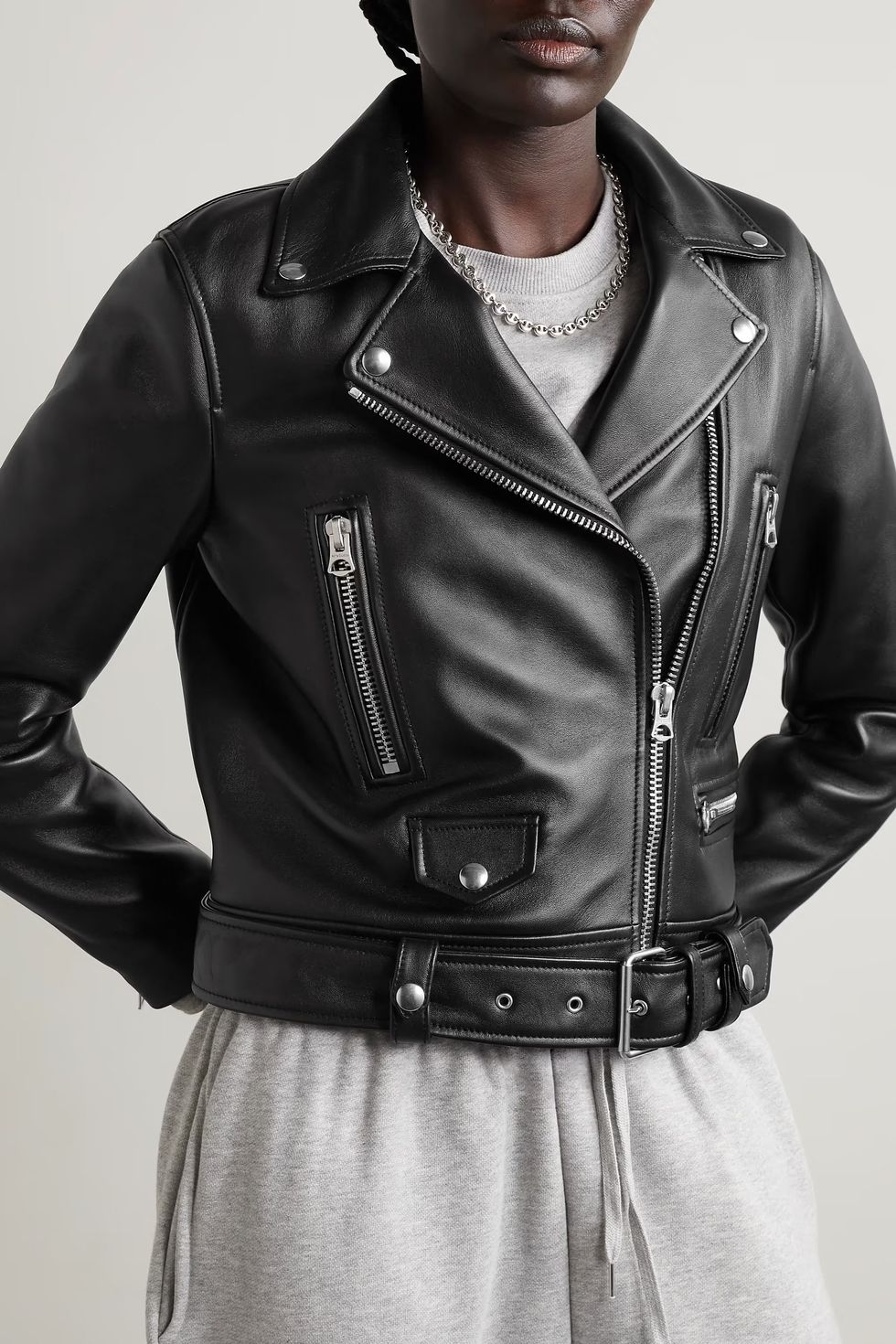 Leather Biker Jacket