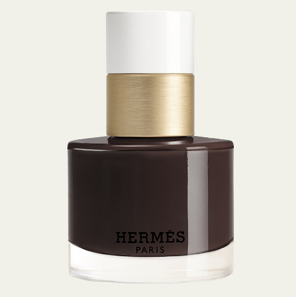 Les Mains Hermes Nail Enamel in Brun Bist