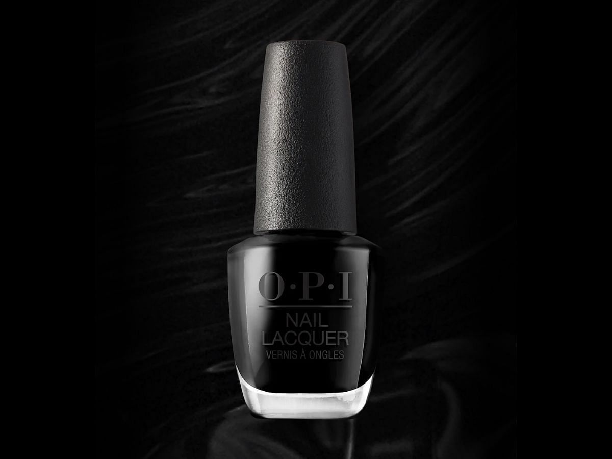 Black Onyx Nail Lacquer (Image via O.P.I)