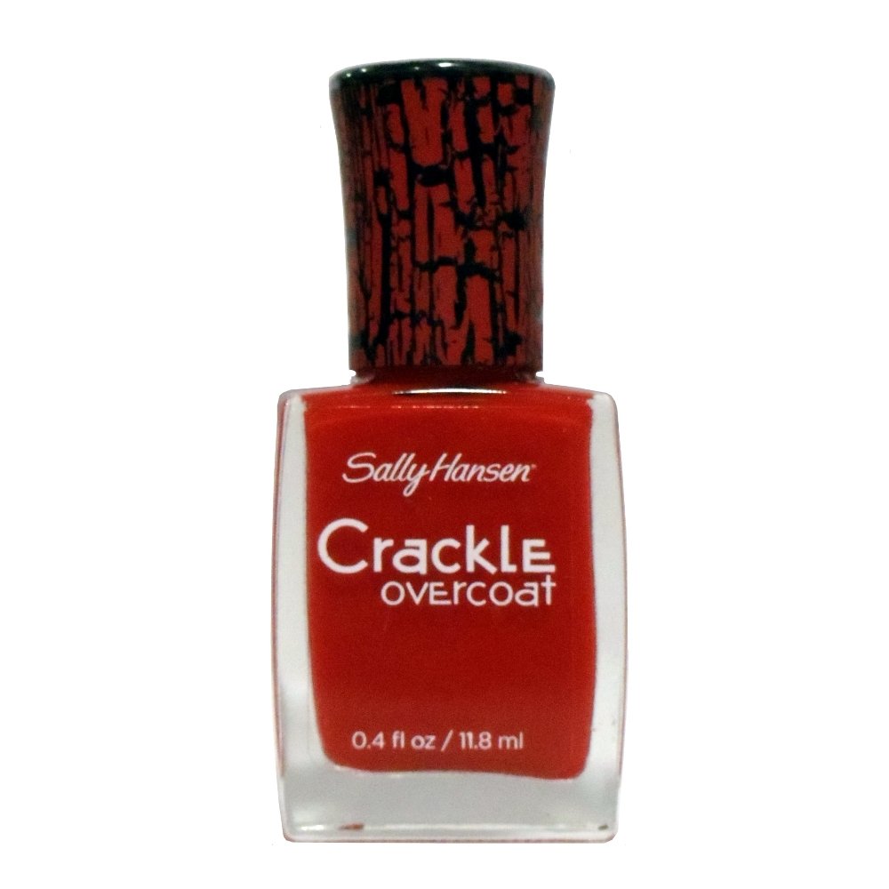 Sally Hansen Crackle Overcoat Nail Polish Cherry Smash