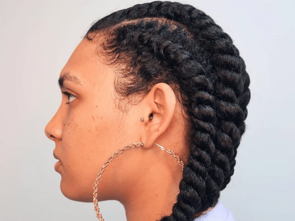 easy hairstyles for natural hair