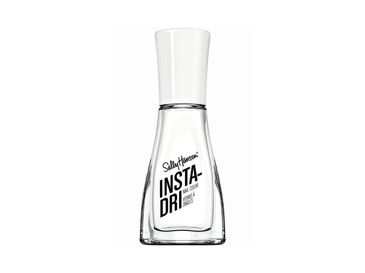 White On Time Insta-Dri Nail Color (Image via Sally Hansen)