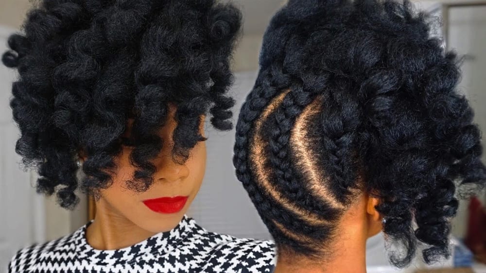 easy hairstyles for natural hair