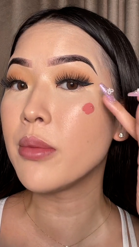 For $1.25, her blush find looked identical to a much pricier product