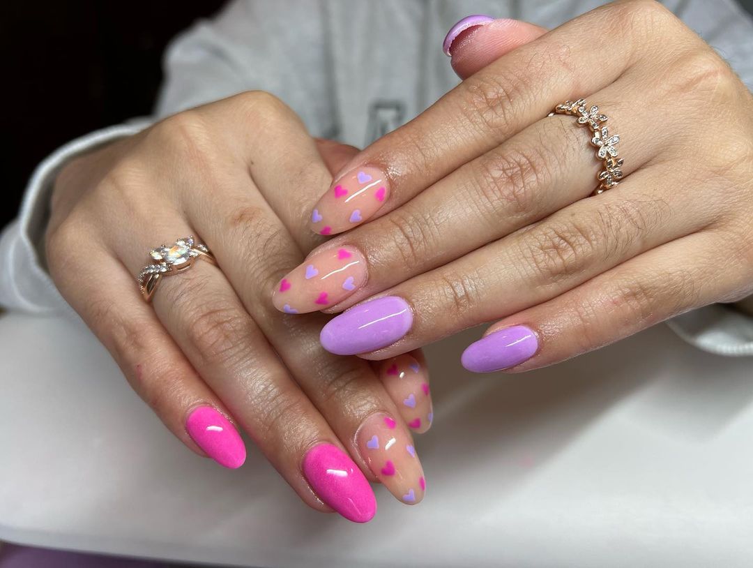 valentine's day nail ideas