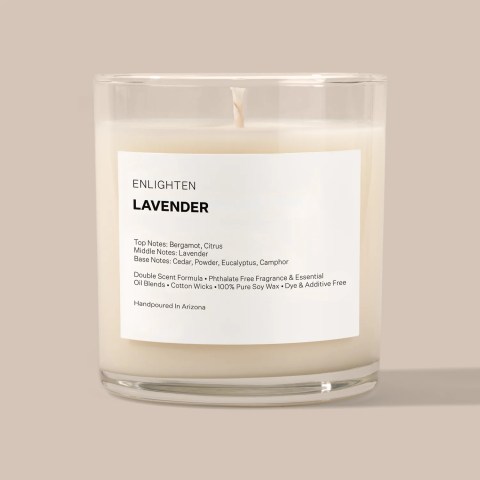 Enlighten Lavender Candle