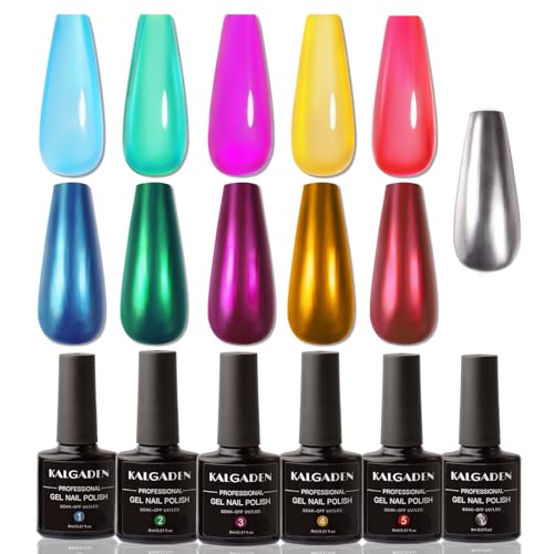 Lawnite Jelly Chrome Nail Polish 