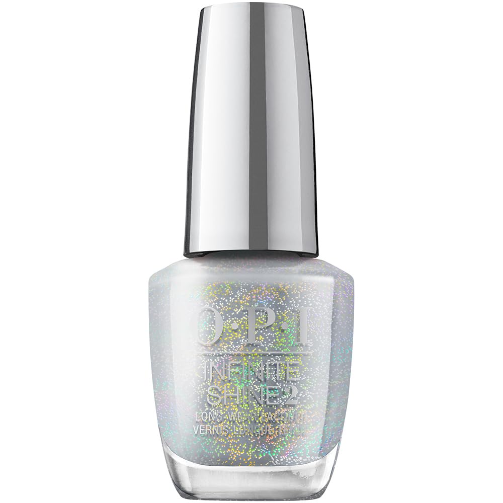 OPI Infinite Shine Silver Glitter Nail Polish