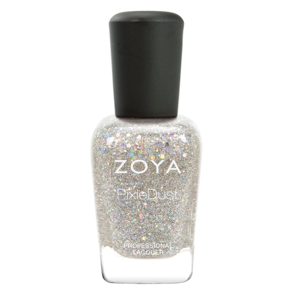 ZOYA Cosmo Silver Glitter Nail Polish