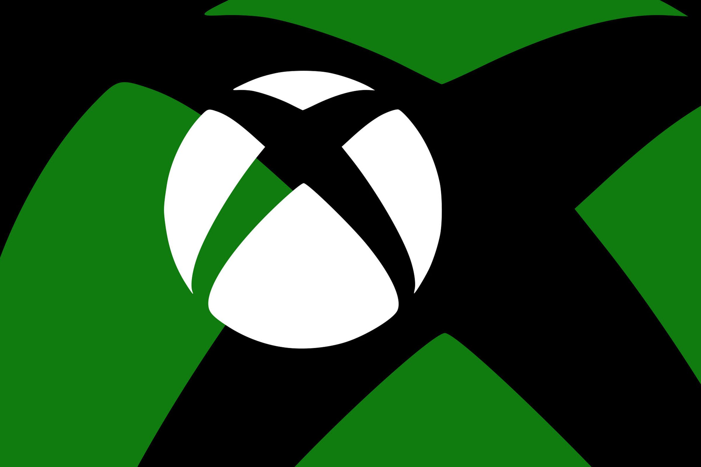 Vector illustration of the Xbox logo.