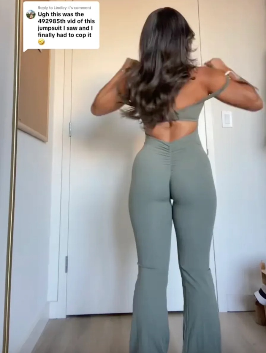 Anju loved the booty scrunch in the back