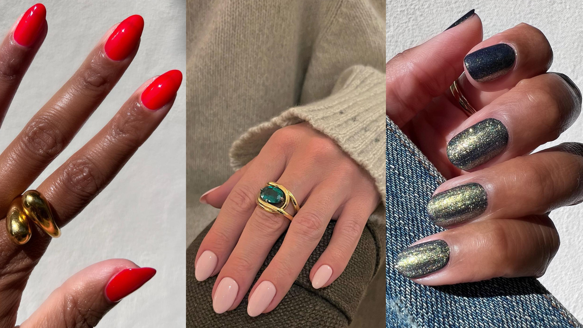 From classic red to shimmering chrome, these nail designs are set to be huge in 2024