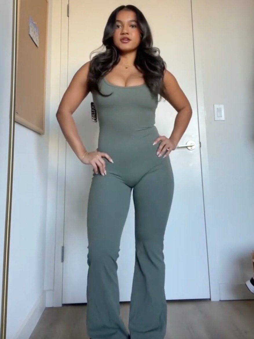 She said the jumpsuit didn't give her a camel toe