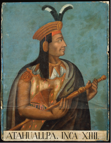 King Atahualpa's Inca gold was thought to have been hidden in a mountain cave in Ecuador after he was captured by Spanish invaders