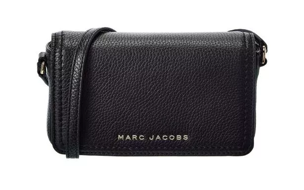 A plain black Marc Jacobs crossbody bag is a fab option if you don't know what to go for